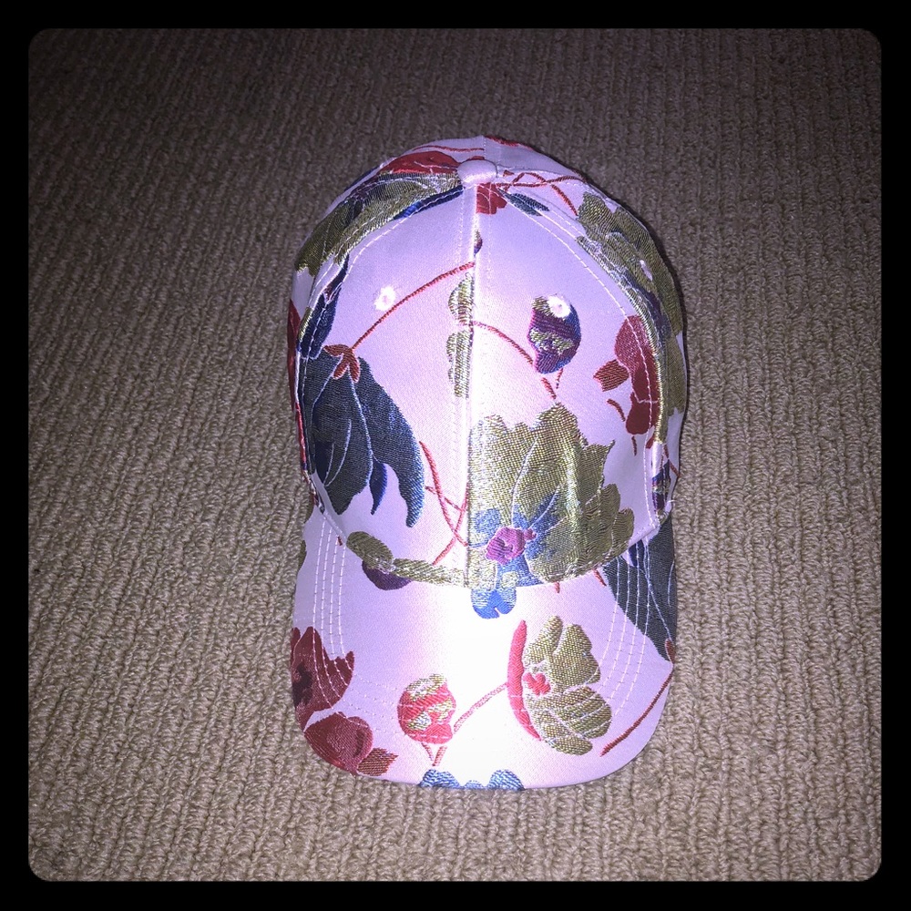 Betsey Johnson Floral Cap NWT